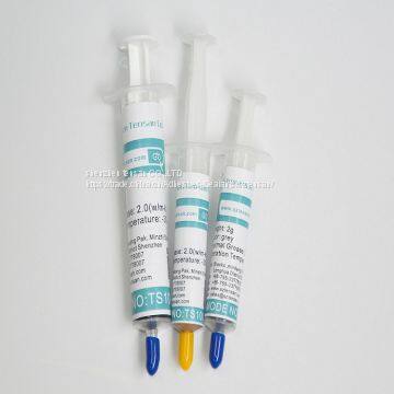 5ml 100pcs Tensan High Thermal Conductive Cooling Paste Grease for CPUs GPUs VGA High Performance Silver Thermal