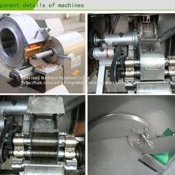 High Quality Leafy Vegetable Cutter / Spiral Electric Vegetable Cutter Machine photo-3