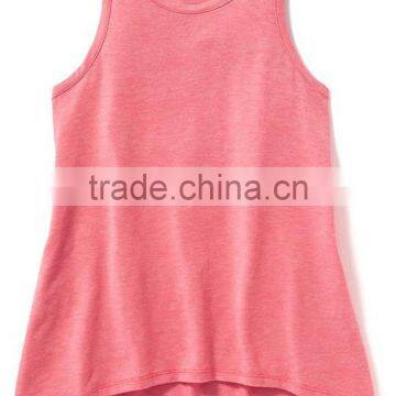 100% Ctn, S/j, 160 Gsm, Children Girls Tank Top