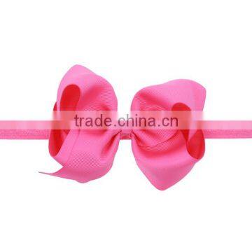 F40634A Girls Hairhands Colorful Beautiful Bowties Girl Headband photo-6