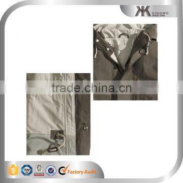 New Arrival Men's Coat With Zip and Metal Toggles Windproof Coat photo-2