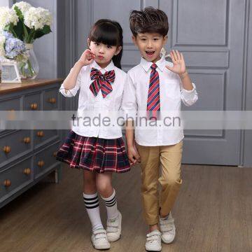 Custom Latest Design Kids School Clothes Sale Quality School Uniforms for Boys and Girls photo-5