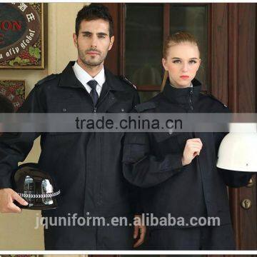Juqian High Quality New Design Unique Safety Protection Custom Logo Unisex Security Uniform /women Security Uniform Suit photo-2