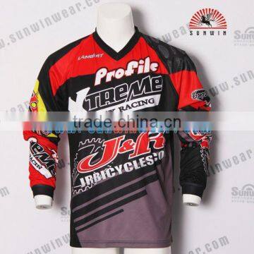 Printed Sublimation Custom Quicky Dry Bmx Jerseys Wholesale photo-4