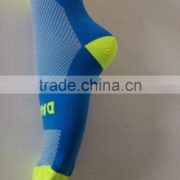 Custom Logo Outdoor 15-20 Mm/HG Compression Cycling Tube Socks for Sports photo-6