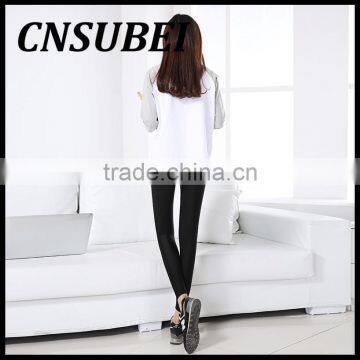 Fashion Ladies Black Sexy Stocking Winter Warm Thicken Fur Leggings For Women photo-3