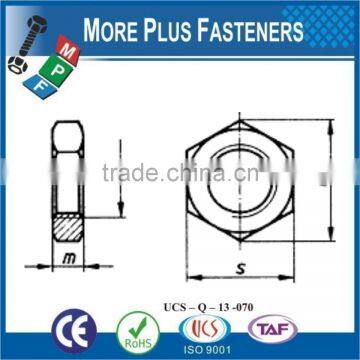 Made in Taiwan DIN 936 Thin Hexagon Nut DIN 936 photo-6