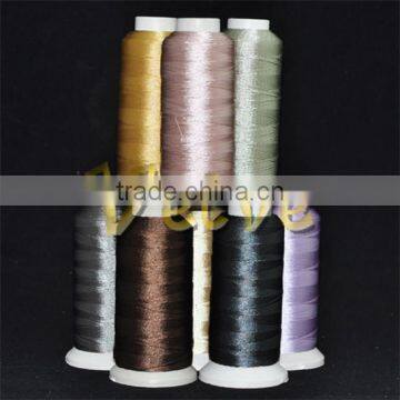 dope dyed spun polyester sewing thread