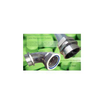 Delikon Complete Stainless Steel Liquid Tight Conduit, Stainless Steel Liquid Tight Connector System for Food, Pharmaceutical, Brewing, Dairy and Soft Drinks industries