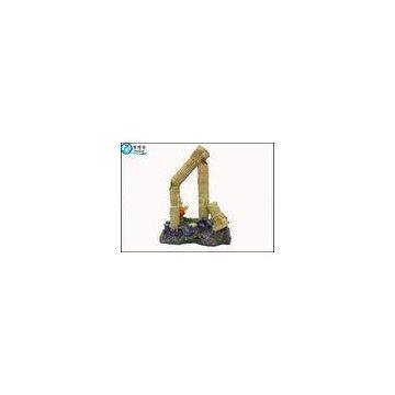 Marine Curved Column Ruins Fish Tank Aquarium Ornament  Decorations For Household