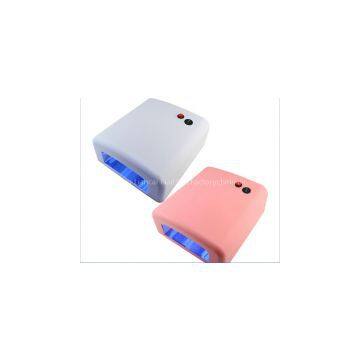 Hot sale No Digital 36w uv gel pink lamp