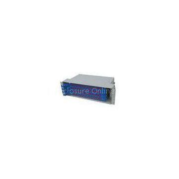 48core 3U ODF Fiber Optic Distribution Box , Rack Mounted Structure