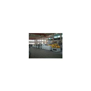 High Speed Plastic Profile Extrusion Machine / WPC Profile Machinery with Twin Screw Extruder