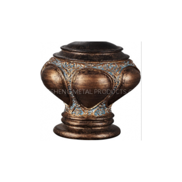 Resin Finial--Handshake Shape