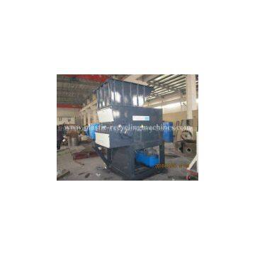 Hydraulic feed plastic bottle, thick wall pipe Recycling Line Single shaft shredder