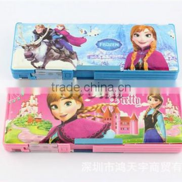 Frozen Pencil Box Writing Case with pencil sharpener Function Elsa Anna Girl Kids Gift