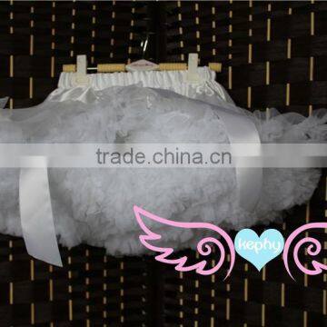 Teen Girl Fluffy Tulle Pettiskirt Dance Party Skirt Baby Tutu Skirt New Baby Kids Girls Dancewear Cute White Tutu photo-3