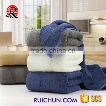 industrial shop 100 pure cotton solid color bath towels set grey