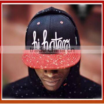 Top Quality Embroidery Customize Snapback Hats/Hip Hop Snapback caps