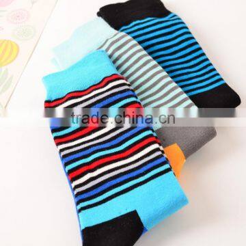High Quality Dress Man Tube Socks With Strip, Diamond, Man Dress Business Socks photo-2