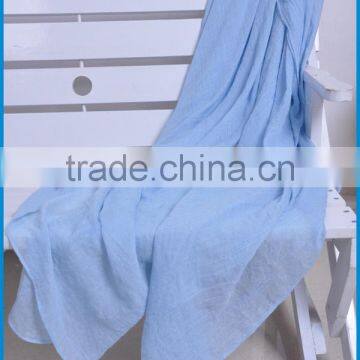 Women's Fashion TR Cotton Long Plain Color Scarf photo-5