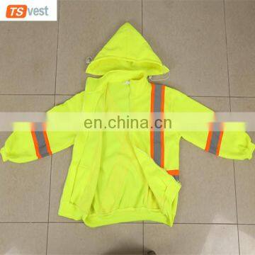 Polar Fleece Safety Warm Winter Jacket Men