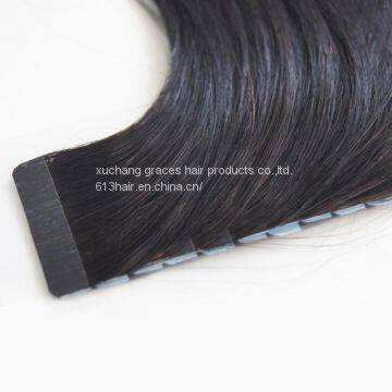 Tape Hair Extensions PU Human Hair