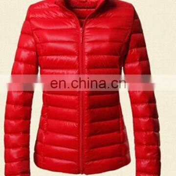 Hot Sell Women's Ultra Thin Foldable Outdoor Down Jacket