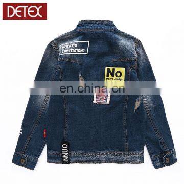 Wholesale Embroidery Kids Denim Jacket