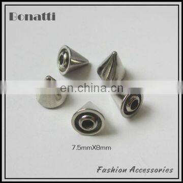 cone-shape studs for garment