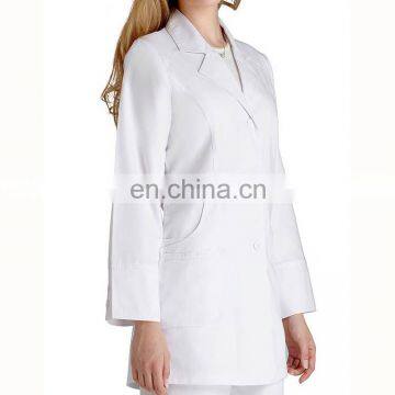 100%Cotton White Hospital Uniforms Doctor Lab Coat