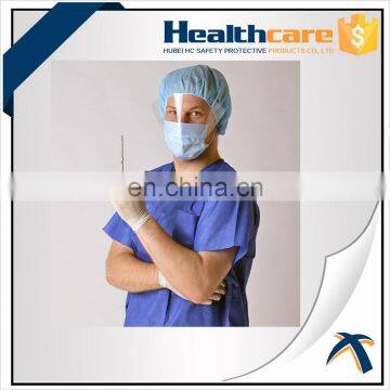 Disposable face mask with splash shield