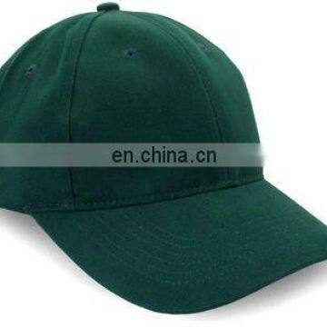 2013 newest 6 panels 100% cotton customized dark green twill baseball caps with embroidery logo