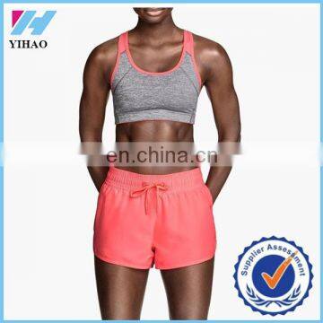 Yihao Trade assurance New fashion women's sportswear mesh lining gym running shorts