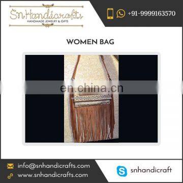 Tough and Solid Material Made Durable Women's Bag Available in Various Designs