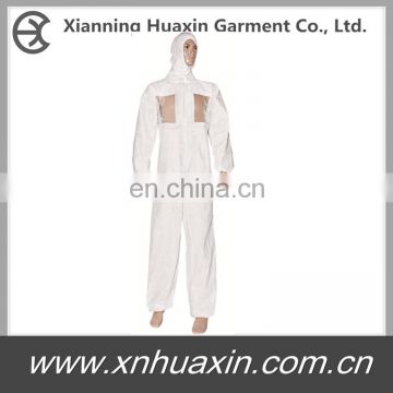 nonwoven coverall with reflective stripes