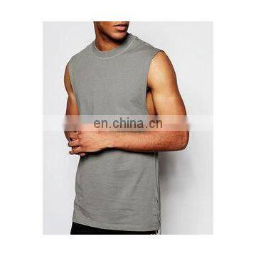 gym Singlet - 100 cotton tank top gym singlets for men custom running singlet