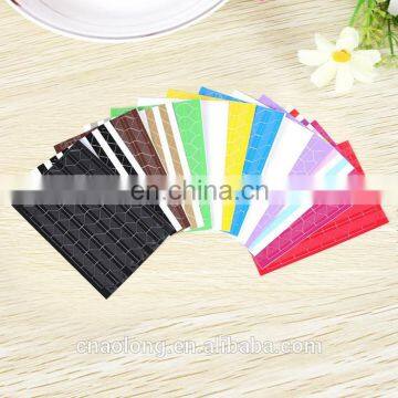 hot sale decorative transparent PVC photo corner stickers with mixed colors