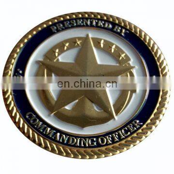 Custom souvenir chinese old blank metal stamping coin