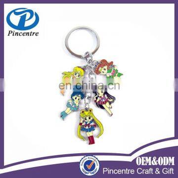 China top ten selling products cartoon keychain/keychains wholesale