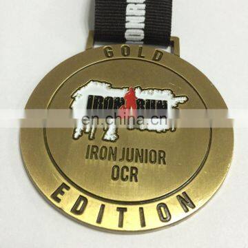 Zinc alloy cast medal commemorative personalized design and logo medal