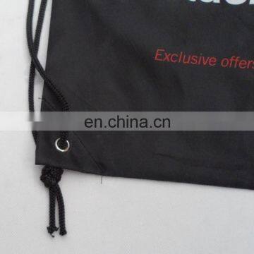 Custom Promotional Organic Cotton String Shopping Bag photo-3