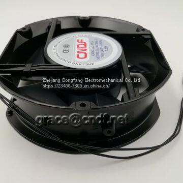 CNDF Made in China Factory ac Cooling Fan 170x150x52mm 110/120VAC 50/60Hz With High Speed 2800rpm TA15052HSL-1 photo-3