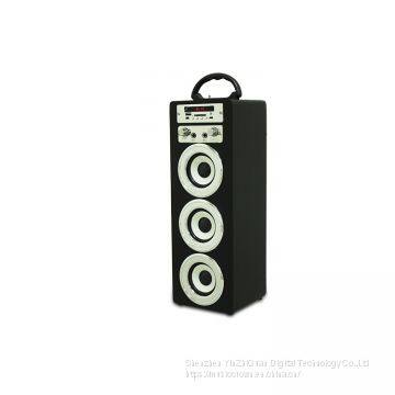 New Style Graffiti Wooden Bluetooth Speaker Portable Outdoor Wireless Speaker photo-2
