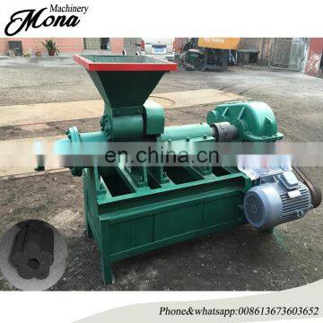 Coking coal briquette equipment /flower type charcoal powder rod forming machine