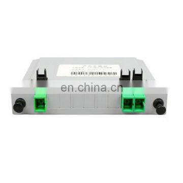 EXW Price 1x4 1x8 1x16 SC APC UPC Mini Plug-in Module Type PLC Splitter Outdoor Fiber Optic PLC Splitter photo-2