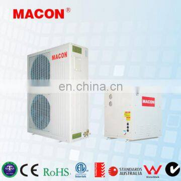 Macon air to water heat pump split type multifunction evi dc inverter heat pump