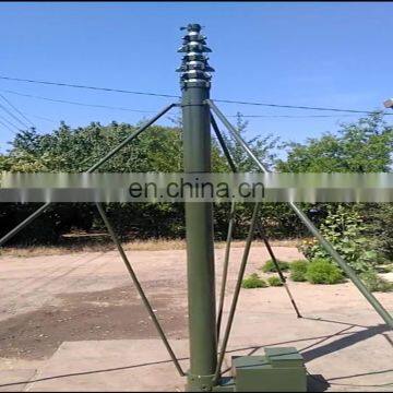 12m Excellent Electric Telescopic High Mast Tower photo-5