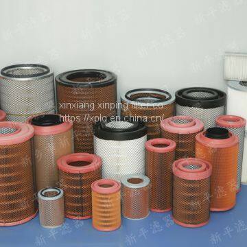 Air filters for air compressor and generator sets