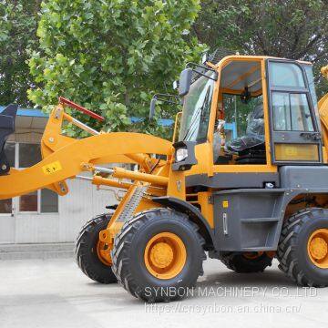 Backhoe Loader, Front Shovel Back Digging,an All-in-one Dashboard is Designed，SY746 photo-2